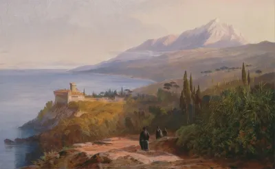 Mount Athos And The Monastery Of Stavroniketes