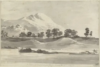 Mount Cairo From Across The Melfa River