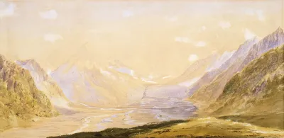 Mount Cook And The Tasman Glacier