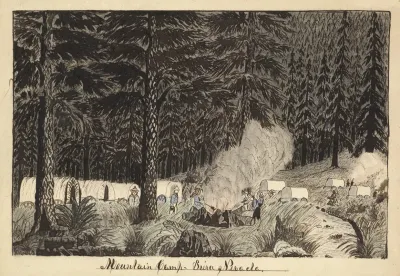 Mountain Camp Siera Nevada