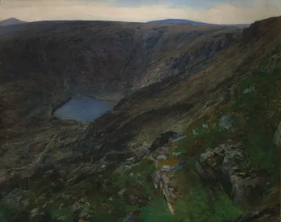 Mountain Lake In The Giant Mountains