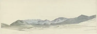 Mountain Landscape At Tusculum