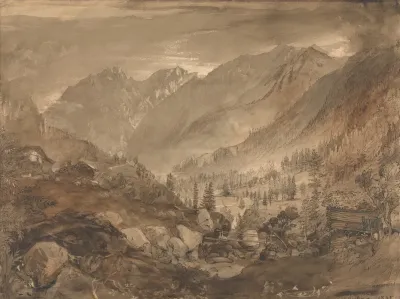 Mountain Landscape Macugnaga