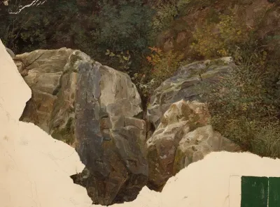 Mountain Landscape Sketch