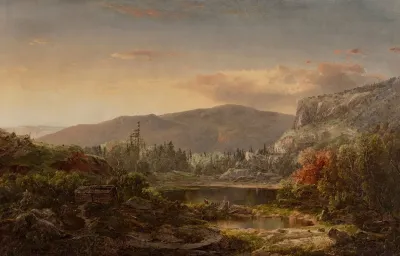 Mountain Landscape Upper Hudson River