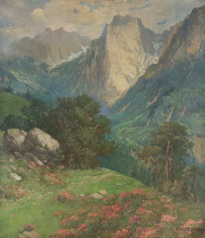 Mountain Wilder Kaiser At Kufstein Tyrol