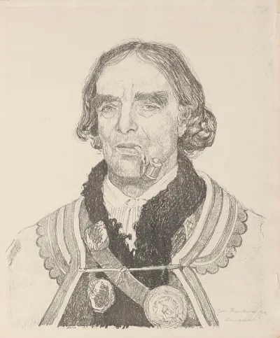 Mountaineer With A Pipe