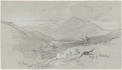 Mountainous View From Antrodoco