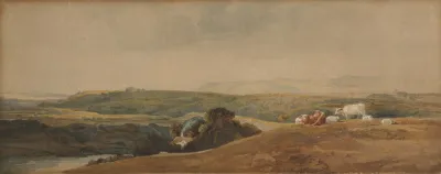 Mountains And Cattle