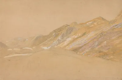 Mountains By The Travellers Rest Near Dolgelly