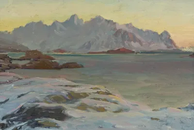 Mountains Study From North Norway 2
