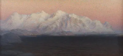 Mountains Study From North Norway