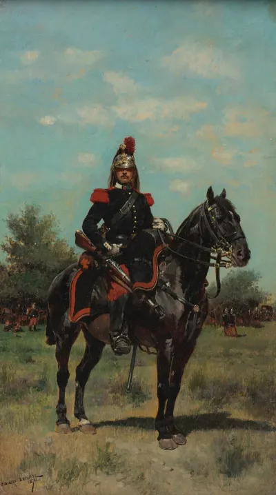 Mounted Dragoon Officer