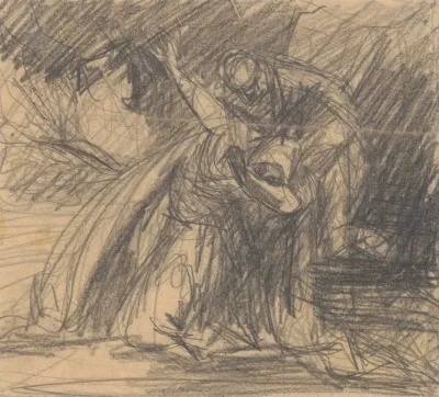 Mourning Woman 2