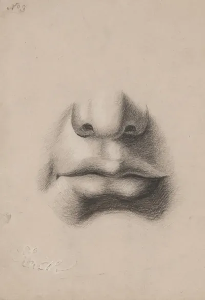 Mouth And Nose Study No 3