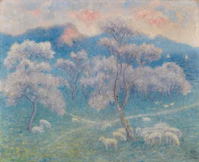 Moutons Aux Amandiers