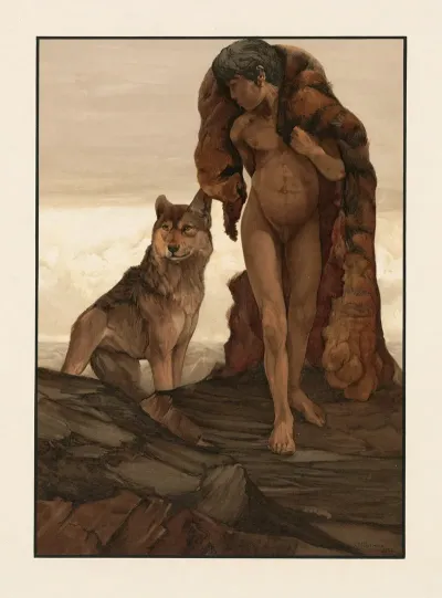 Mowgli And The Lone Wolf 2