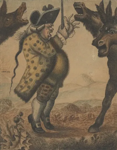 Mr Alexander Campbell Organist Conducting Three Braying Asses