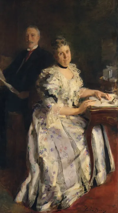 Mr And Mrs Anson Phelps Stokes
