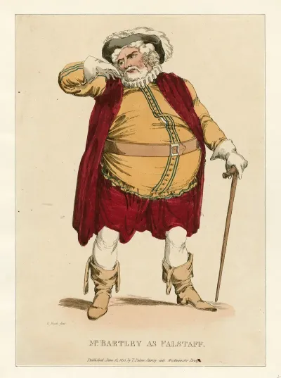 Mr Bartley As Falstaff
