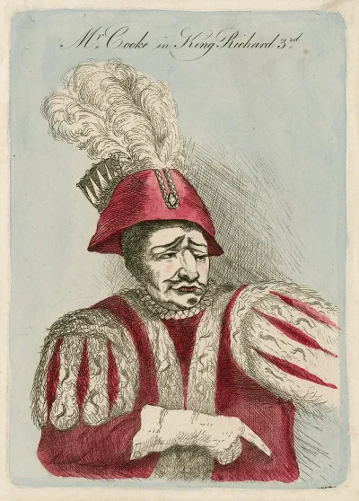Mr Cooke In Shakespeares King Richard 3rd