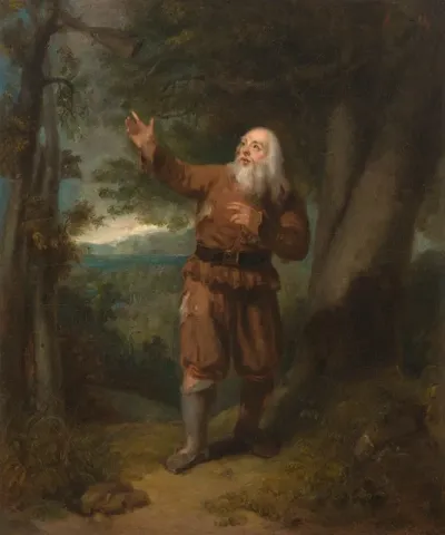 Mr Hackett In The Character Of Rip Van Winkle