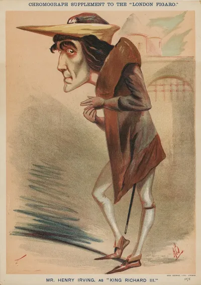 Mr Henry Irving As King Richard Iii