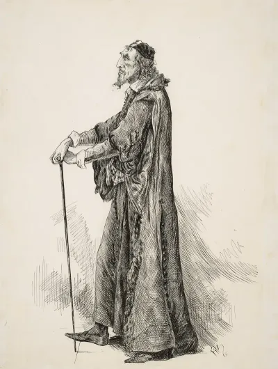 Mr Henry Irving As Shylock