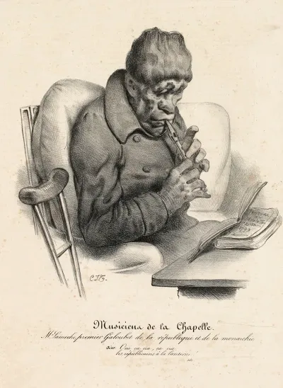 Mr Lameche Premier Galoubet De La Republique Et De La Monarchie
