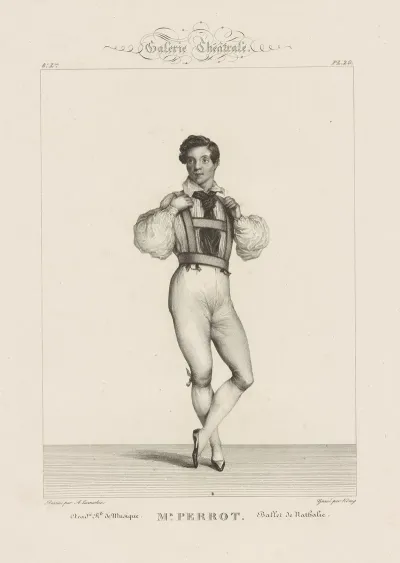 Mr Perrot Academie Royale De Musique Ballet De Nathalie