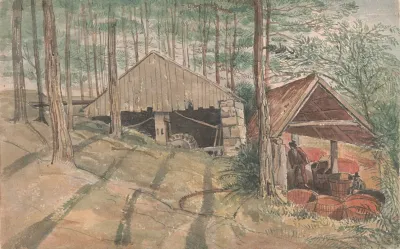 Mr W Praeds Tin Washing Mill In Cornwall Trevethow