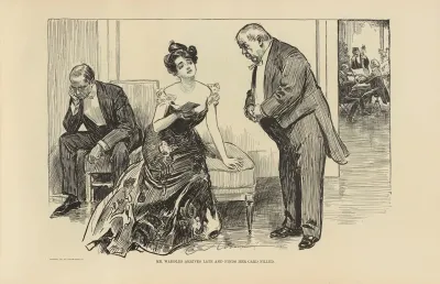 Mr Waddles Arrives Late And Finds Her Card Filled