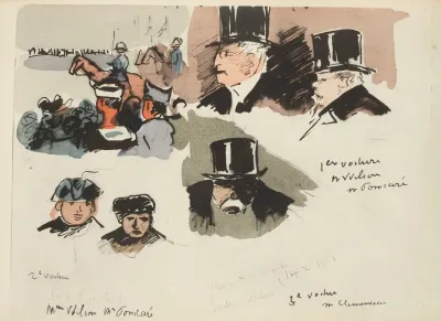 Mr Wilson M Poincare Mme Wilson Mme Poincare Mr Clemenceau 14 Octobre 1918