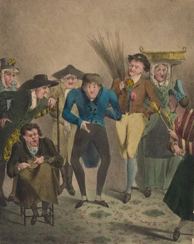 Mr Yates In The Characters Of His Entertainment Called Reminiscences
