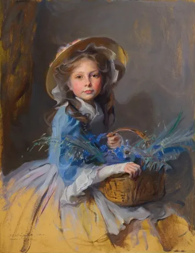 Mrs Adrian Van Montagu Nee Anne Mabel Olivia Trouton