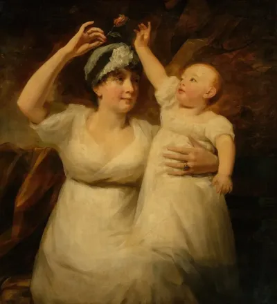Mrs Graham Young And Child