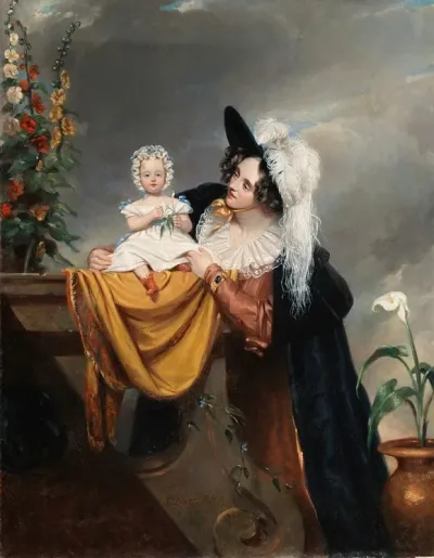Mrs Lover And Her Daughter