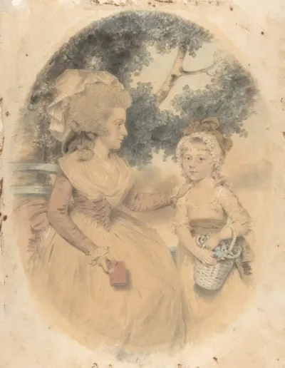 Mrs Morgan And Her Child