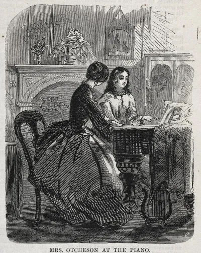 Mrs Otcheson At The Piano