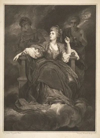 Mrs Siddons In The Character Of The Tragic Muse