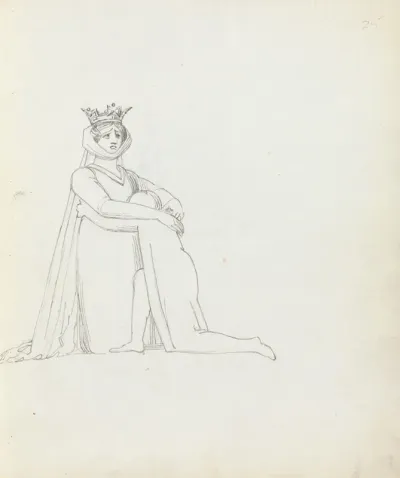 Mrs Siddons Kneeling With Child