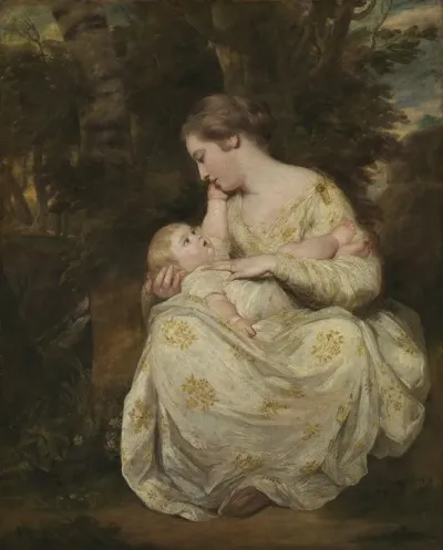 Mrs Susanna Hoare And Child