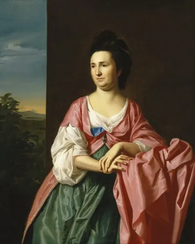 Mrs Sylvester Gardiner Nee Abigail Pickman Formerly Mrs William Eppes