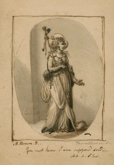 Mrs Warren As Helena In Alls Well That Ends Well You Must Know I Am Supposed Dead
