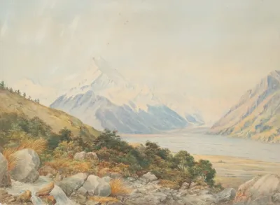 Mt Cook From Tasman Valley