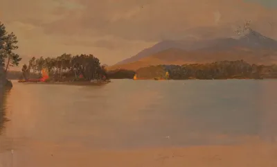 Mt Katahdin From Togue Pond