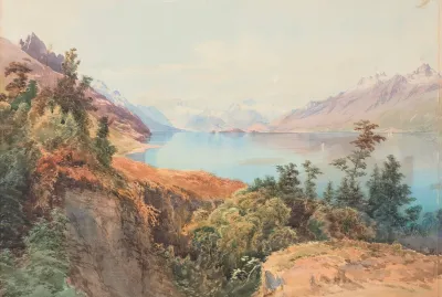 Mt Mcintosh Lake Wakatipu Otago