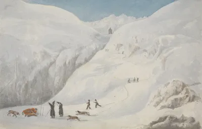 Mt St Bernard Switzerland