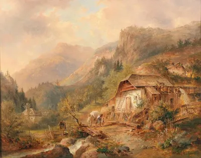 Muhle Bei Steierling Oberosterreich