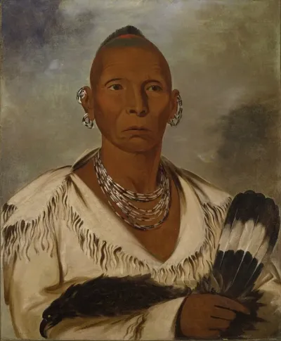 Muk A Tah Mish O Kah Kaik Black Hawk Prominent Sac Chief